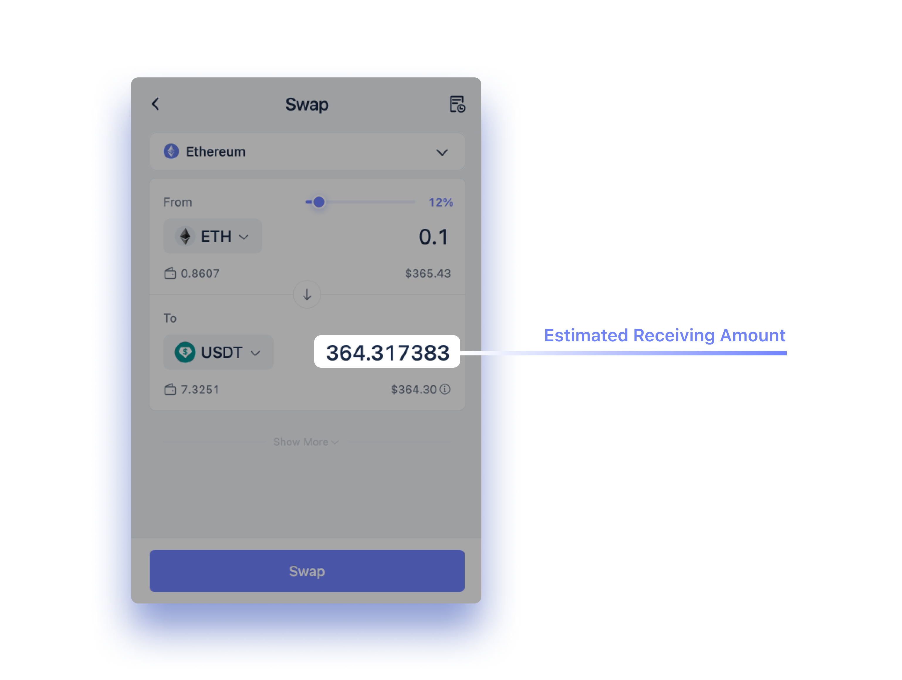 how to use swap-receiving amount.png